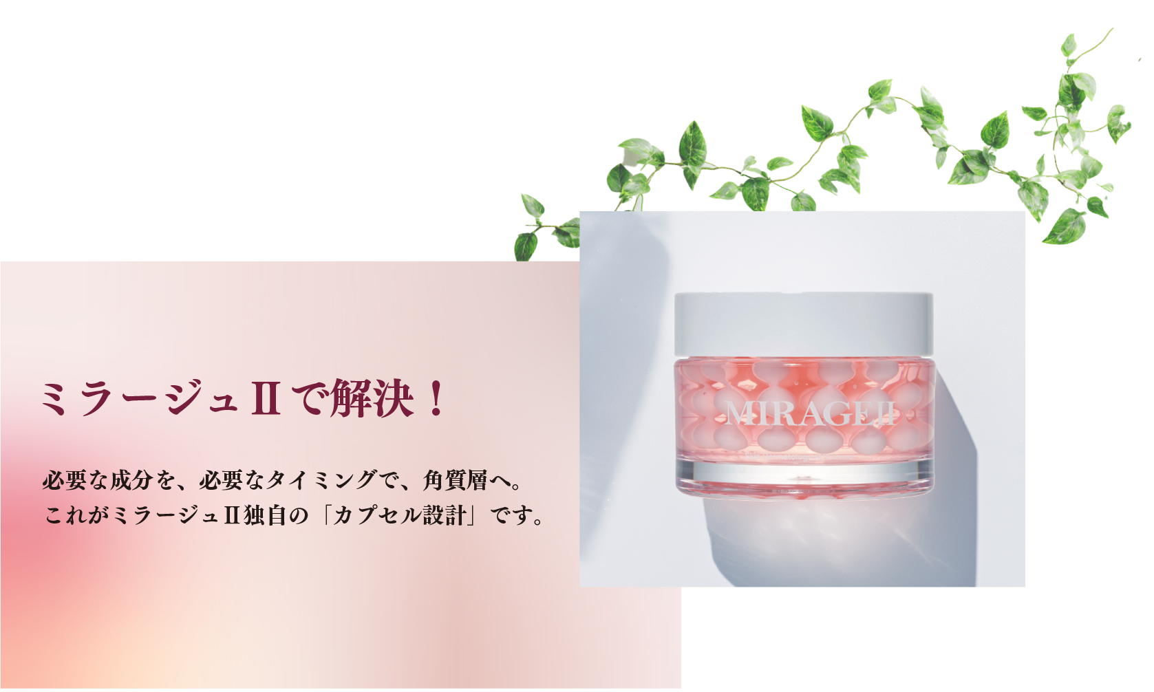 ミラージュⅡで解決!